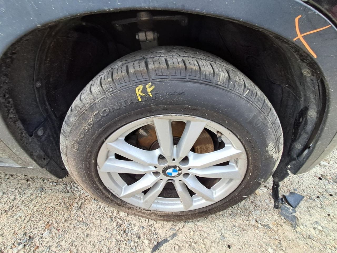 Wheel 18x8-1/2 Alloy 5 V Spoke Fits 14-18 BMW X5 2987119