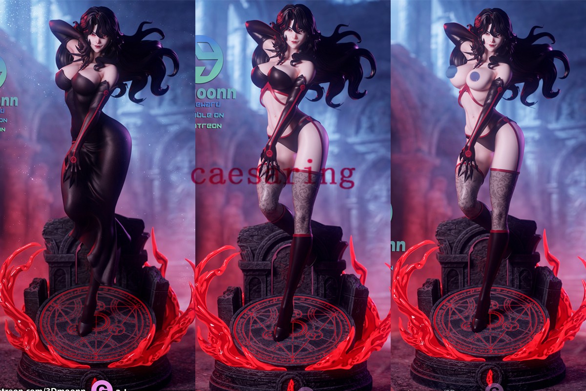 Lust Fullmetal Alchemist 3D Printing Figure Unpainted Blank White Model GK