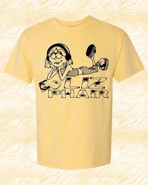VTG Liz Phair Live In Concert Short Sleeve Yellow Shirt S to 5XL CK759
