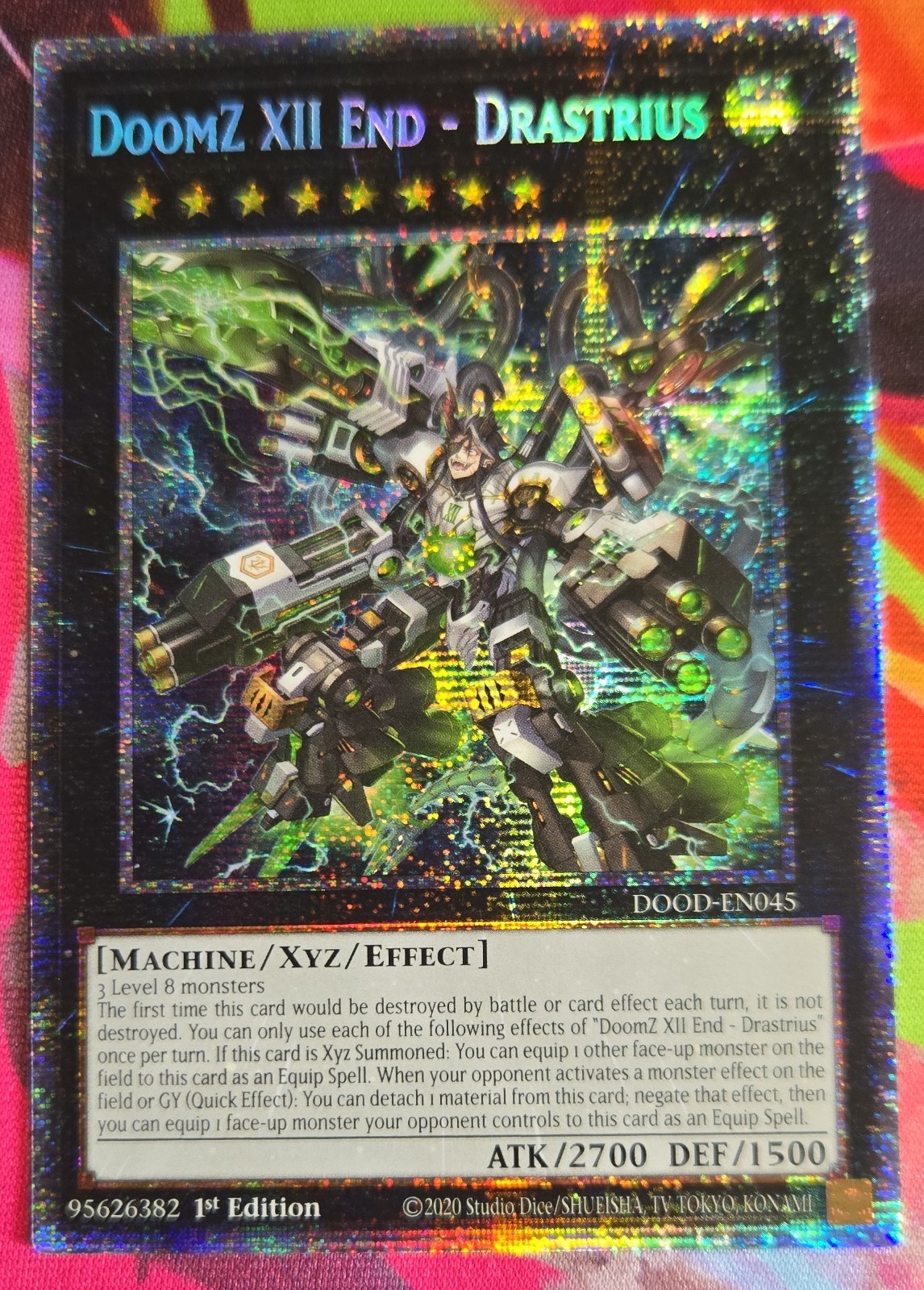 DoomZ XII End - Drastrius (Starlight Rare) DOOD-EN045 Doom of Dimensions 1st...