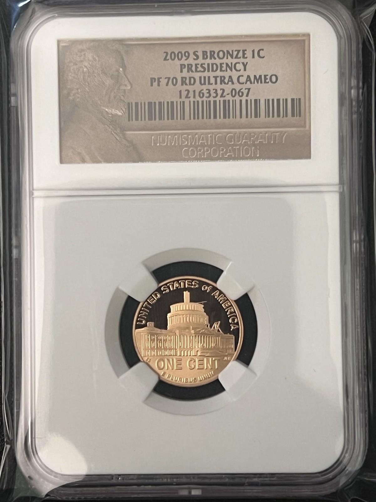 2009-S Lincoln Cent Bicentennial PRESIDENCY NGC PF70RD UC 2009-S Lincoln Cent Bicentennial PRESIDENCY NGC PF70RD UC