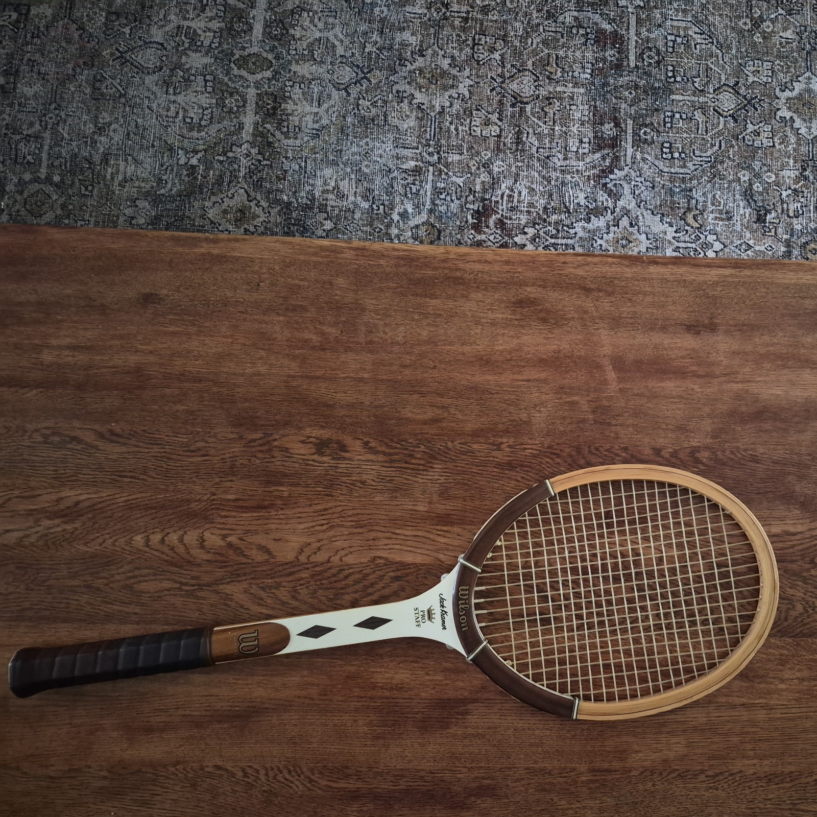 **VINTAGE** Wilson Jack Kramer Pro Staff Wooden Tennis Racquet 4 3/8\