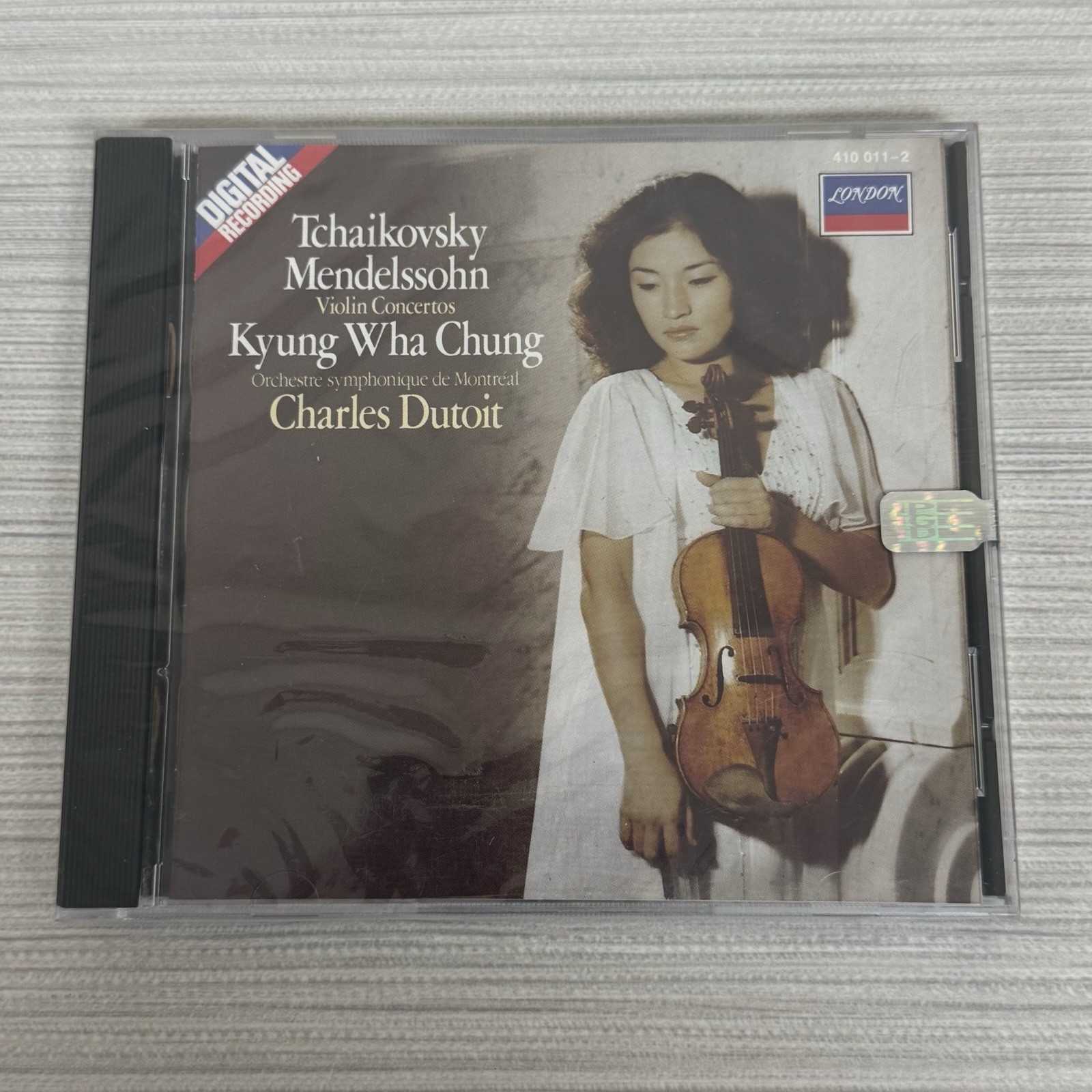 Kyung Wha Chung Tchaikovsky Mendelssohn Violin Concertos CD Sealed London