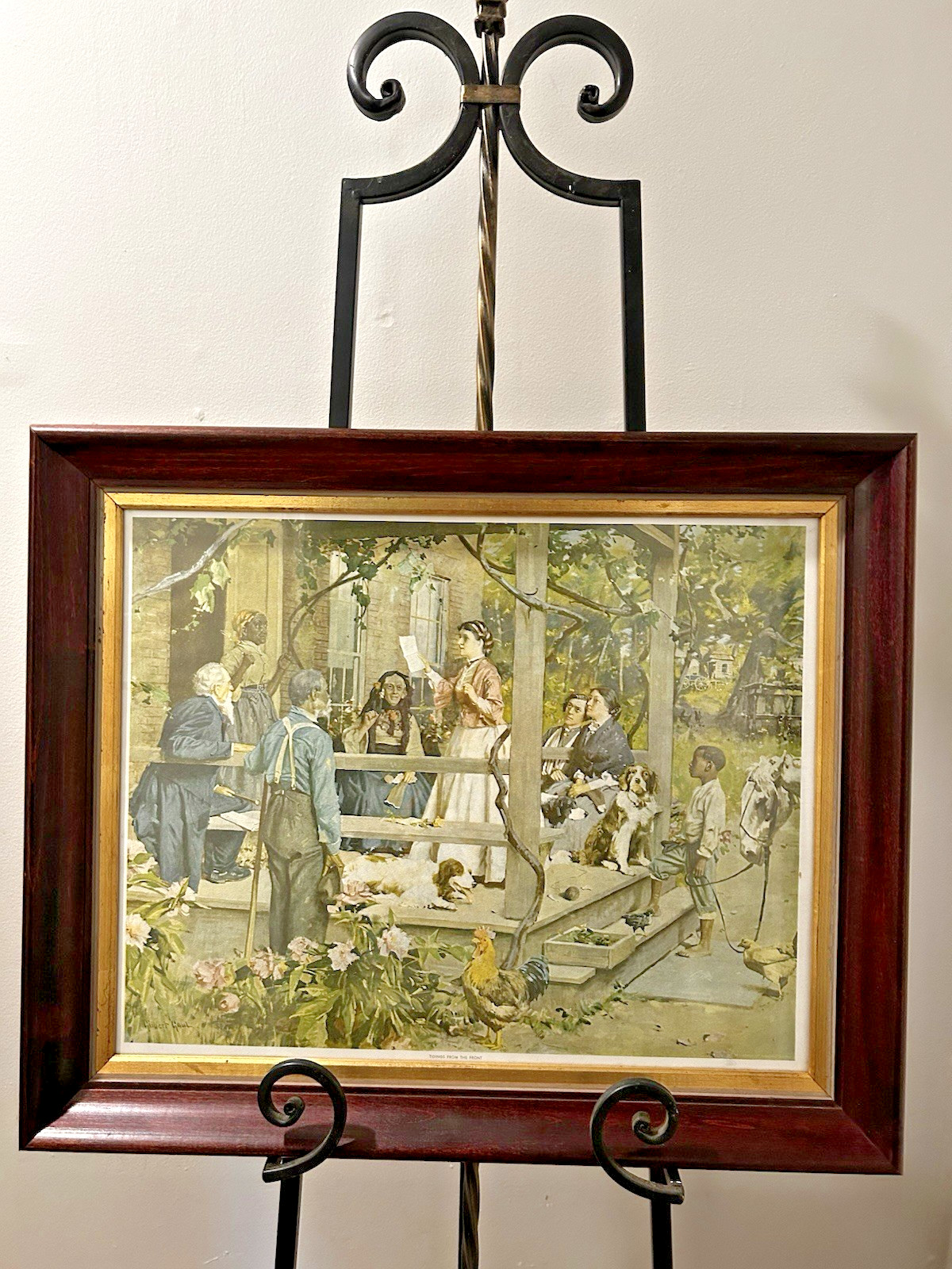 VTG Gilbert Gaul Civil War Print \