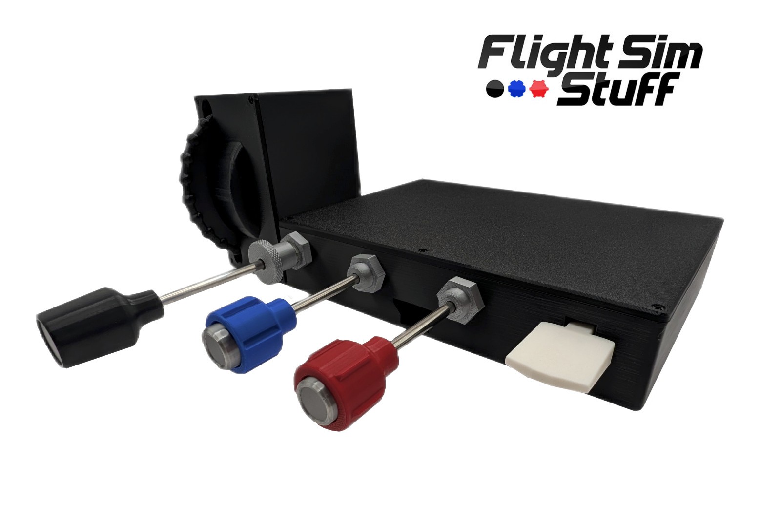 True Vernier Cessna Style TPM Throttle Prop Mixture Flaps Trim Controller True Vernier Cessna Style TPM Throttle Prop Mixture Flaps Trim Controller