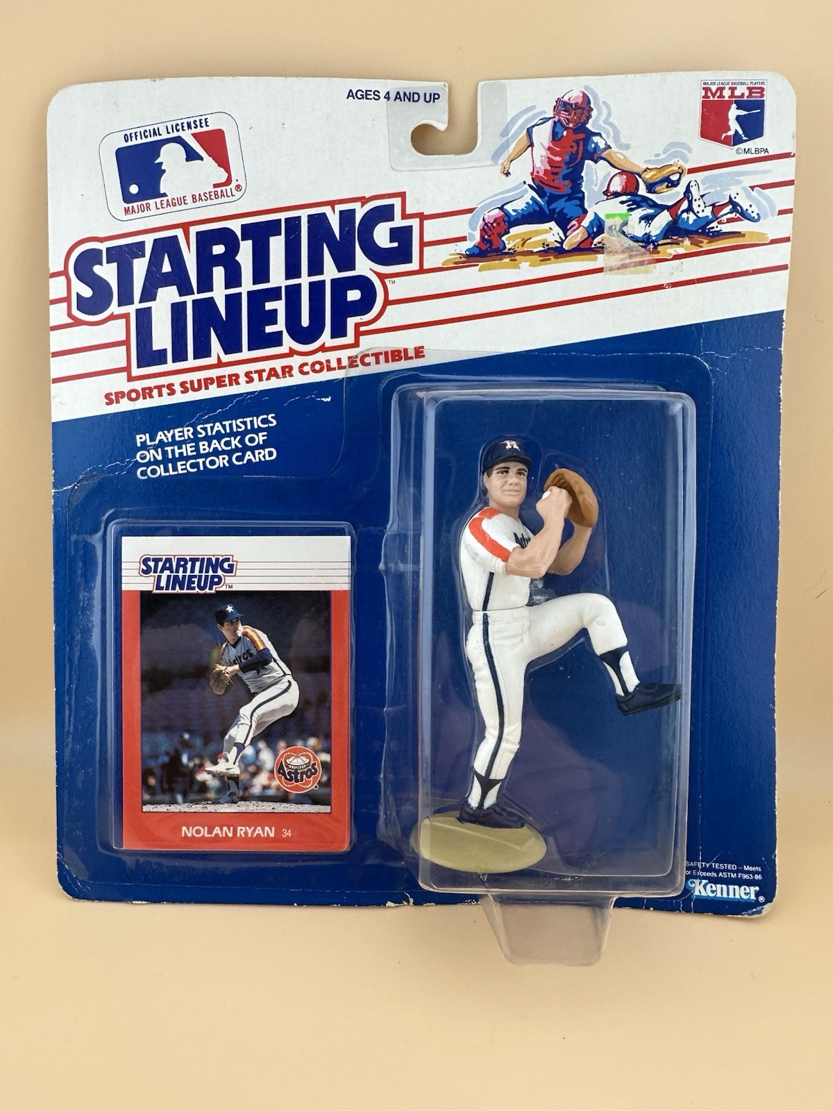 1988 NOLAN RYAN STARTING LINEUP MOC HOUSTON ASTROS 1988 HOF