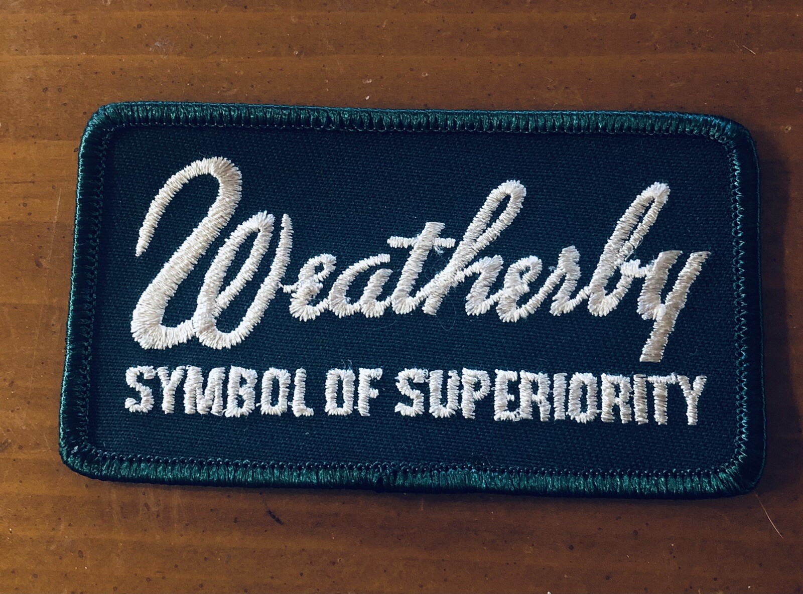 Weatherby Vintage Gun Rifle Patch