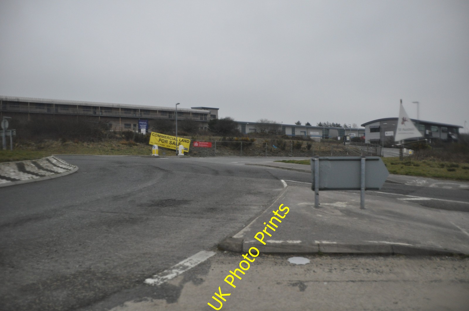 Photo A3 Restormel : A391 Roundabout St Austell A roundabout on the A391 c2013 Photo A3 Restormel : A391 Roundabout St Austell A roundabout on the A391 c2013