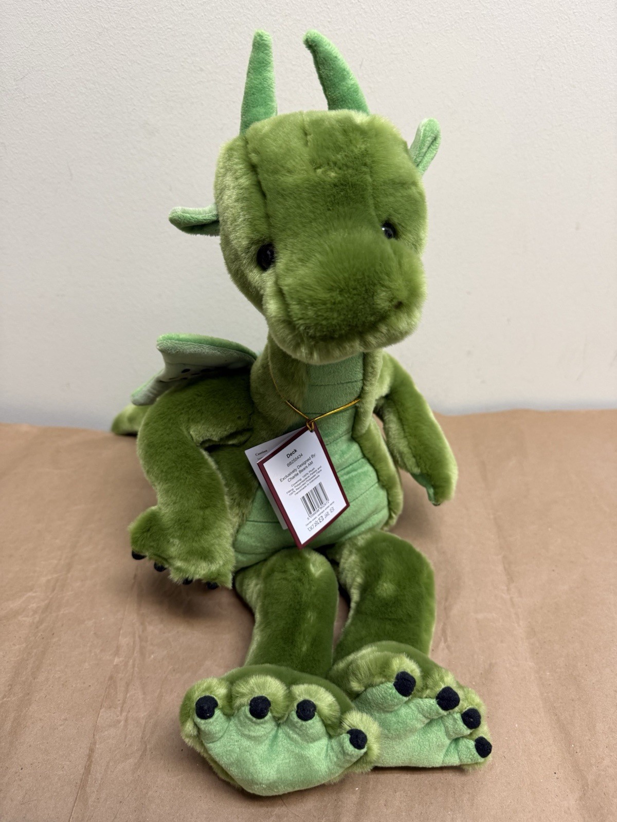 Charlie Bears Deck 2025 Plush Dragon 14.5\