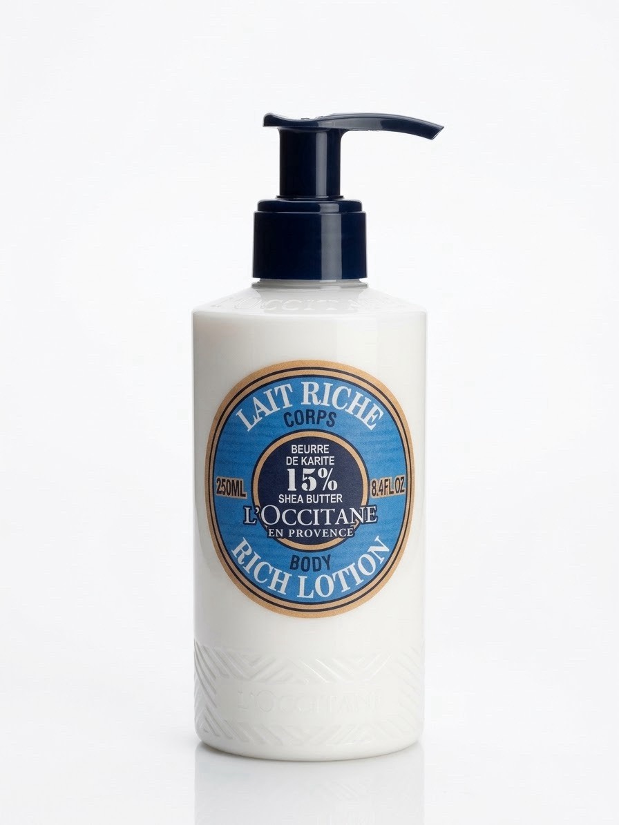 L’Occitane Shea Butter Rich Body Lotion 15% 250mL 8.4 oz | NEW | SEALED