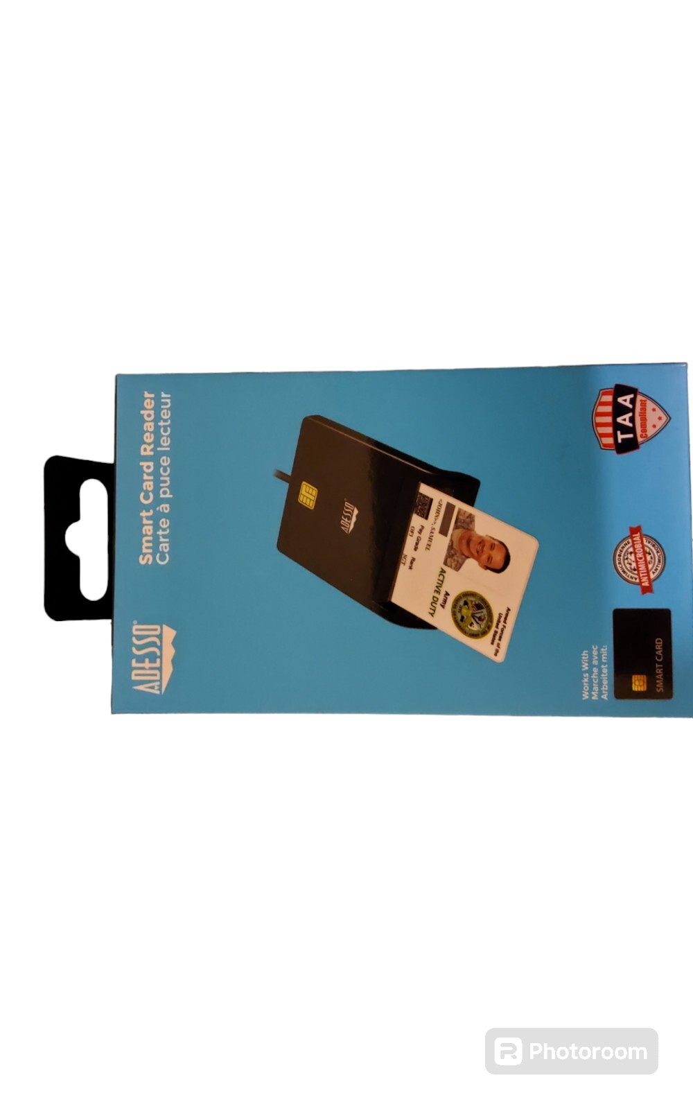 Two Adesso Smart Card Reader(s). Two Adesso Smart Card Reader(s).