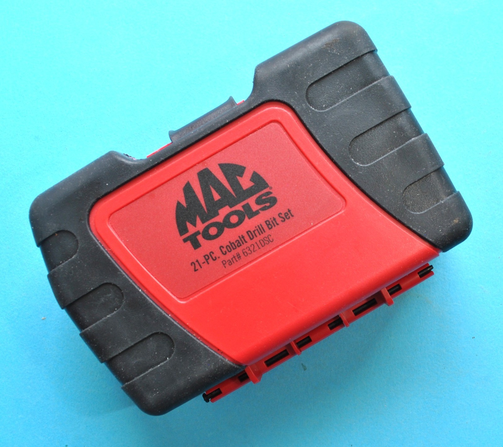 Mac Tools 21 PC Cobalt Drill Bit Set Part # 6321DSC Automotive Motorcycle Tools Mac Tools 21 PC Cobalt Drill Bit Set Part # 6321DSC Automotive Motorcycle Tools