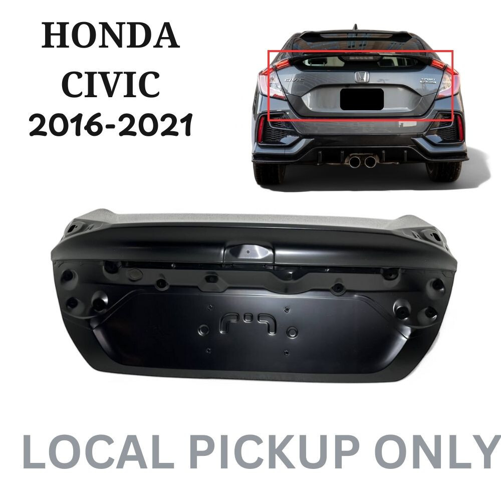 New Fits 2016-2021 Honda Civic Rear Trunk Lid Shell Panel Local Pickup New Fits 2016-2021 Honda Civic Rear Trunk Lid Shell Panel Local Pickup