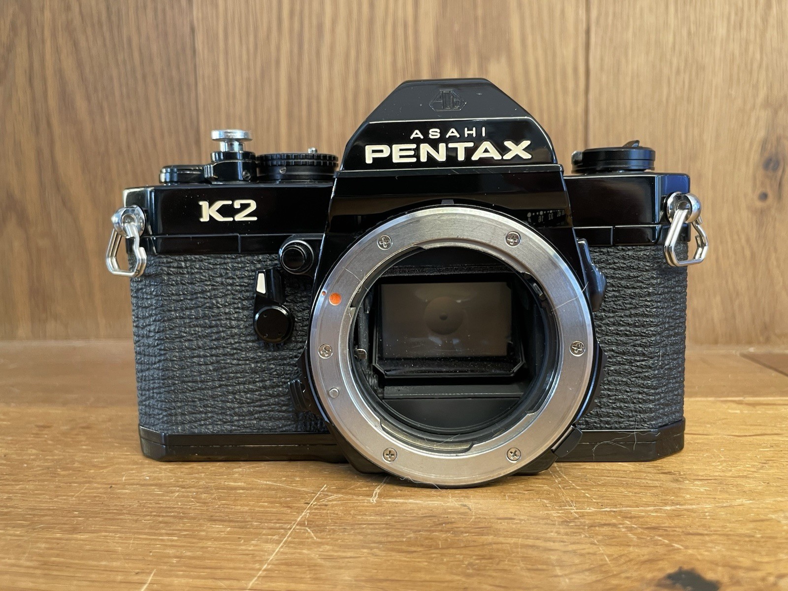 *CLA'd : Near Mint ++* Pentax K2 Black 35mm Film Camera Body From Japan #C11-3