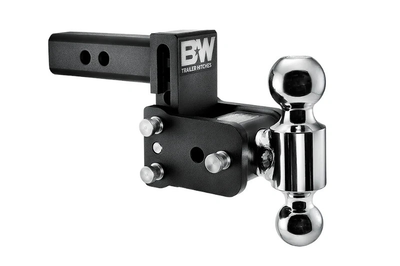 B&W Tow & Stow Adjustable Trailer Hitch Ball Mount TS10033B