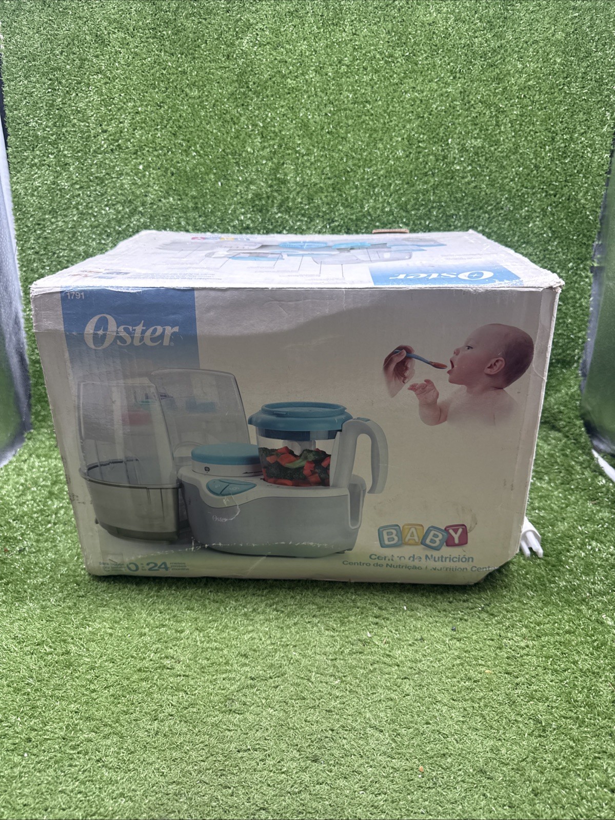 The Oster Baby Nutrition Centre 1791 (Model 1791) Brand New Open Box S2 The Oster Baby Nutrition Centre 1791 (Model 1791) Brand New Open Box S2