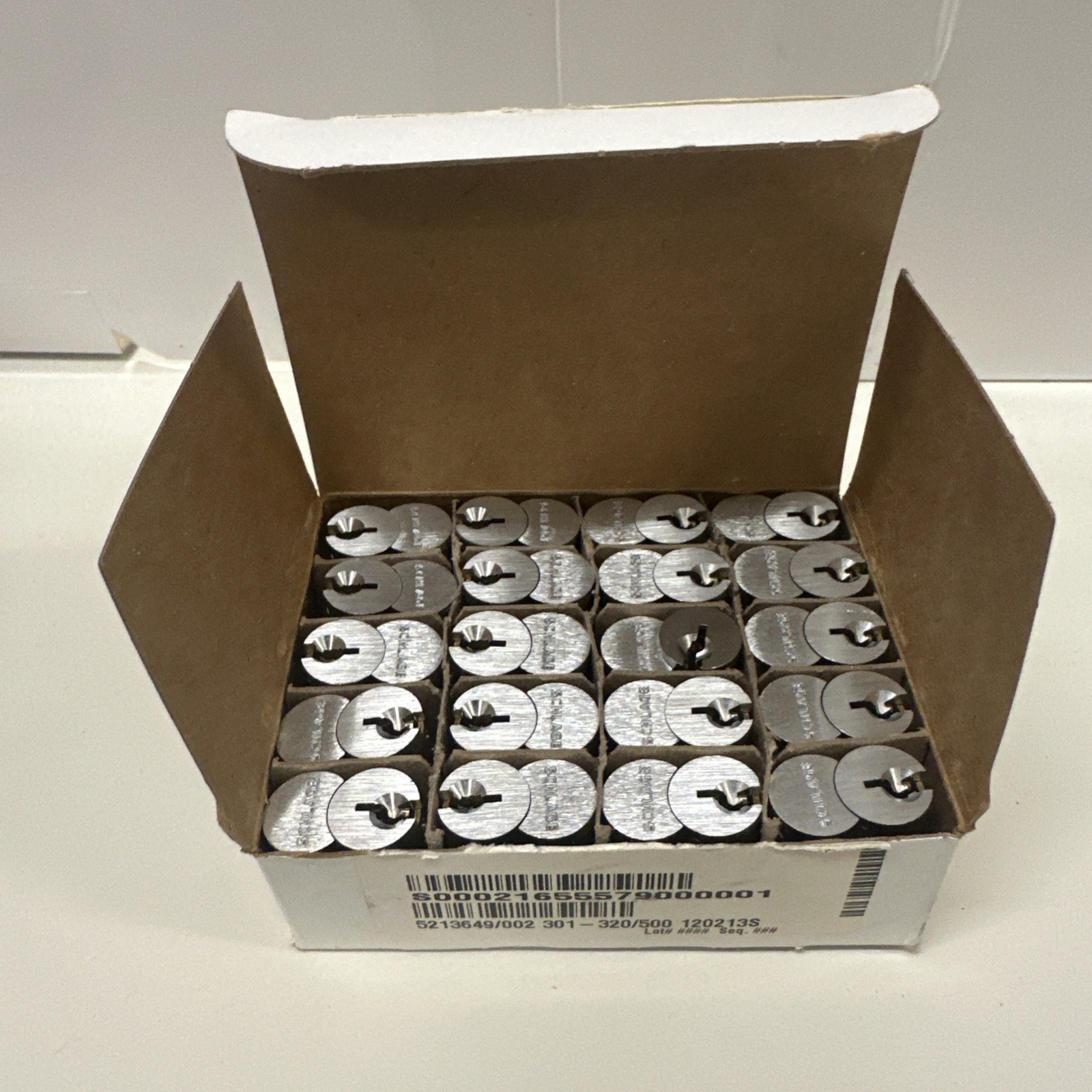 Lot Of 20-Schlage Everest 29 Small format Interchangeable Cores 7 Pin 626 finish Lot Of 20-Schlage Everest 29 Small format Interchangeable Cores 7 Pin 626 finish