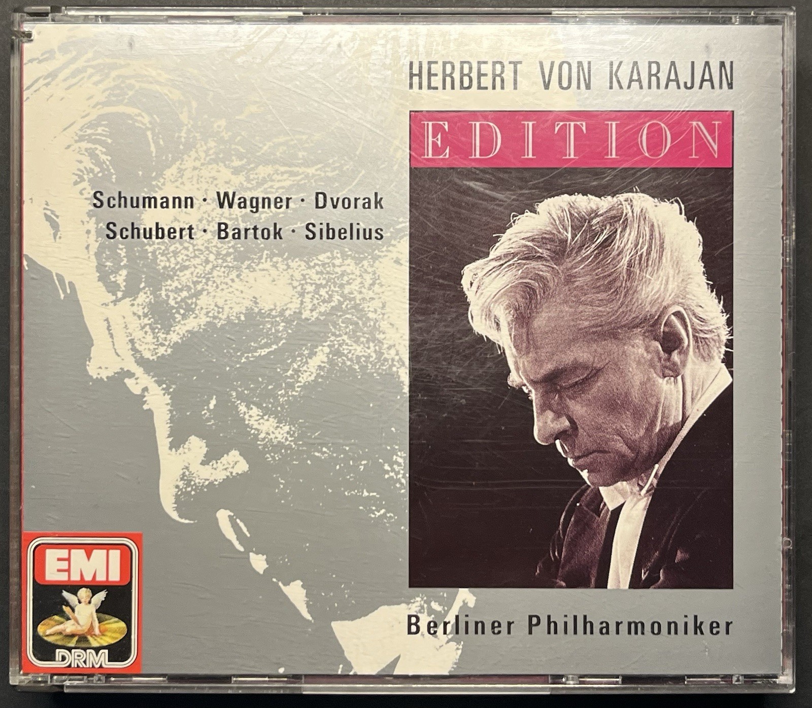 Herbert von Karajan Edition 4CD DIscs NM. W Germany EMI CMS 763321-2 Berlin Phil