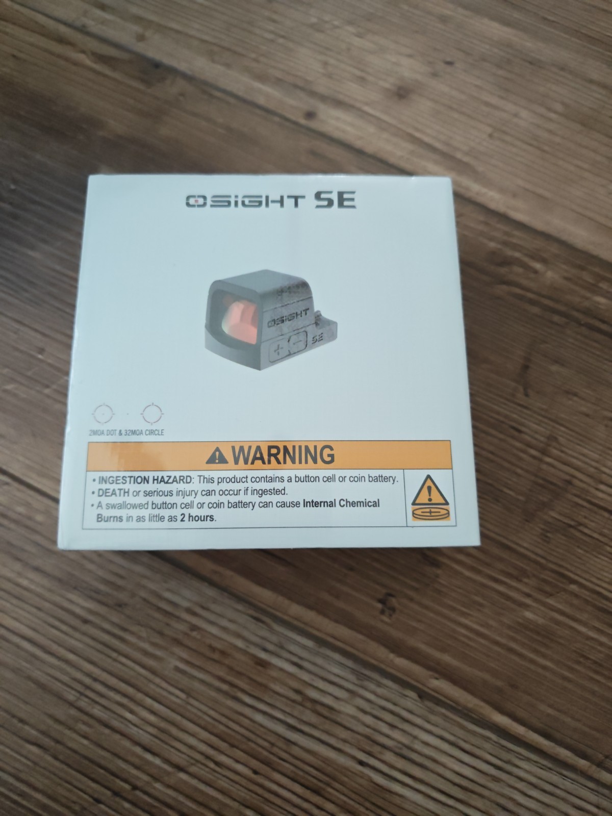 Osight SE Red Enclosed Optics Brand New Sealed Osight SE Red Enclosed Optics Brand New Sealed