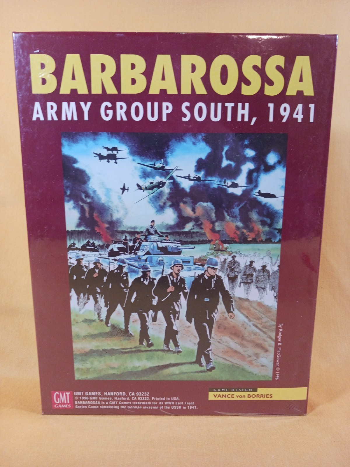 Vintage 1996 GMT Games Barbarossa Army Group South, 1941 Wargame NEW SEALED 