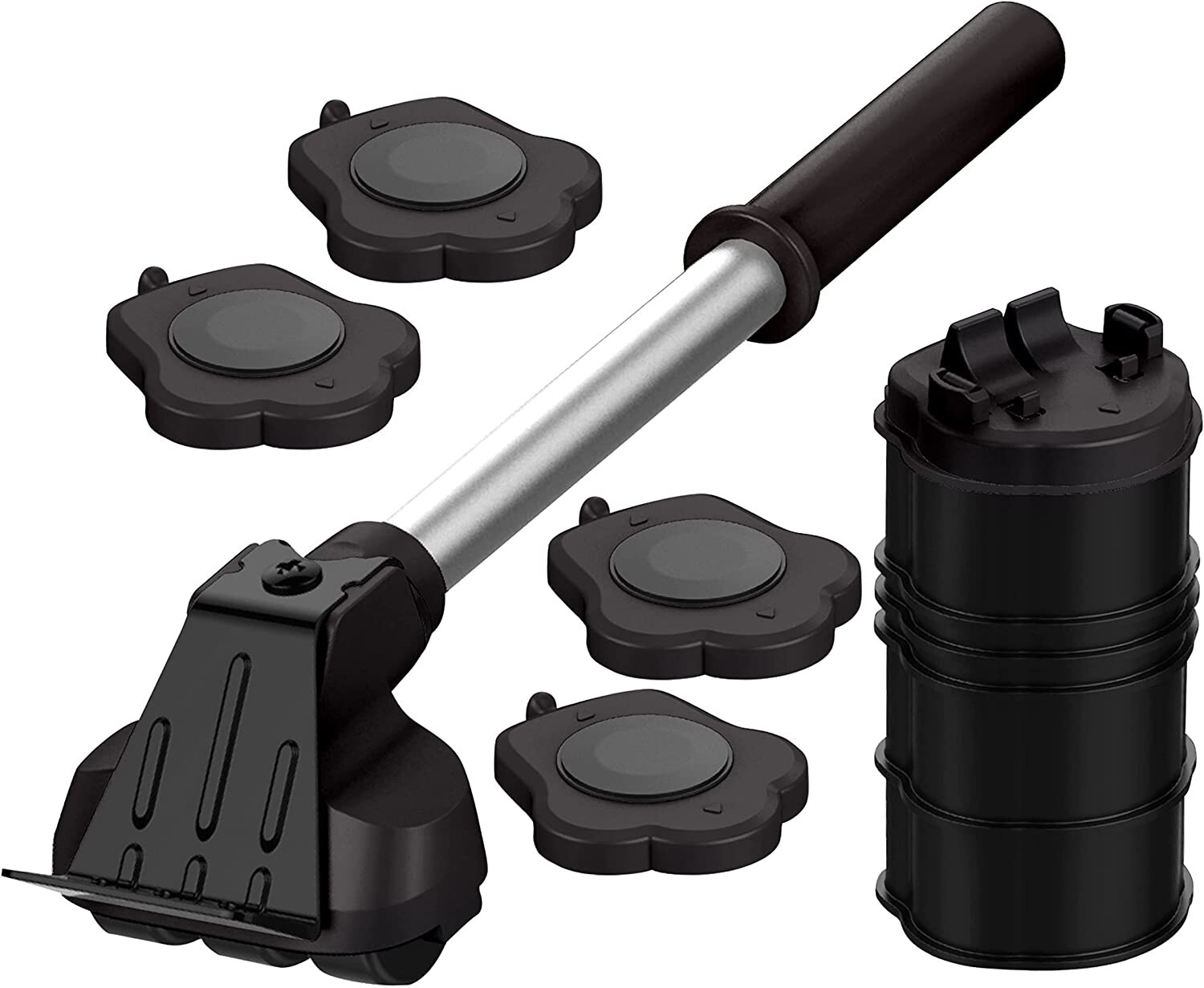 Furniture Heavy Duty Lifter movers 4 sliders for moving rollers as seen on tv