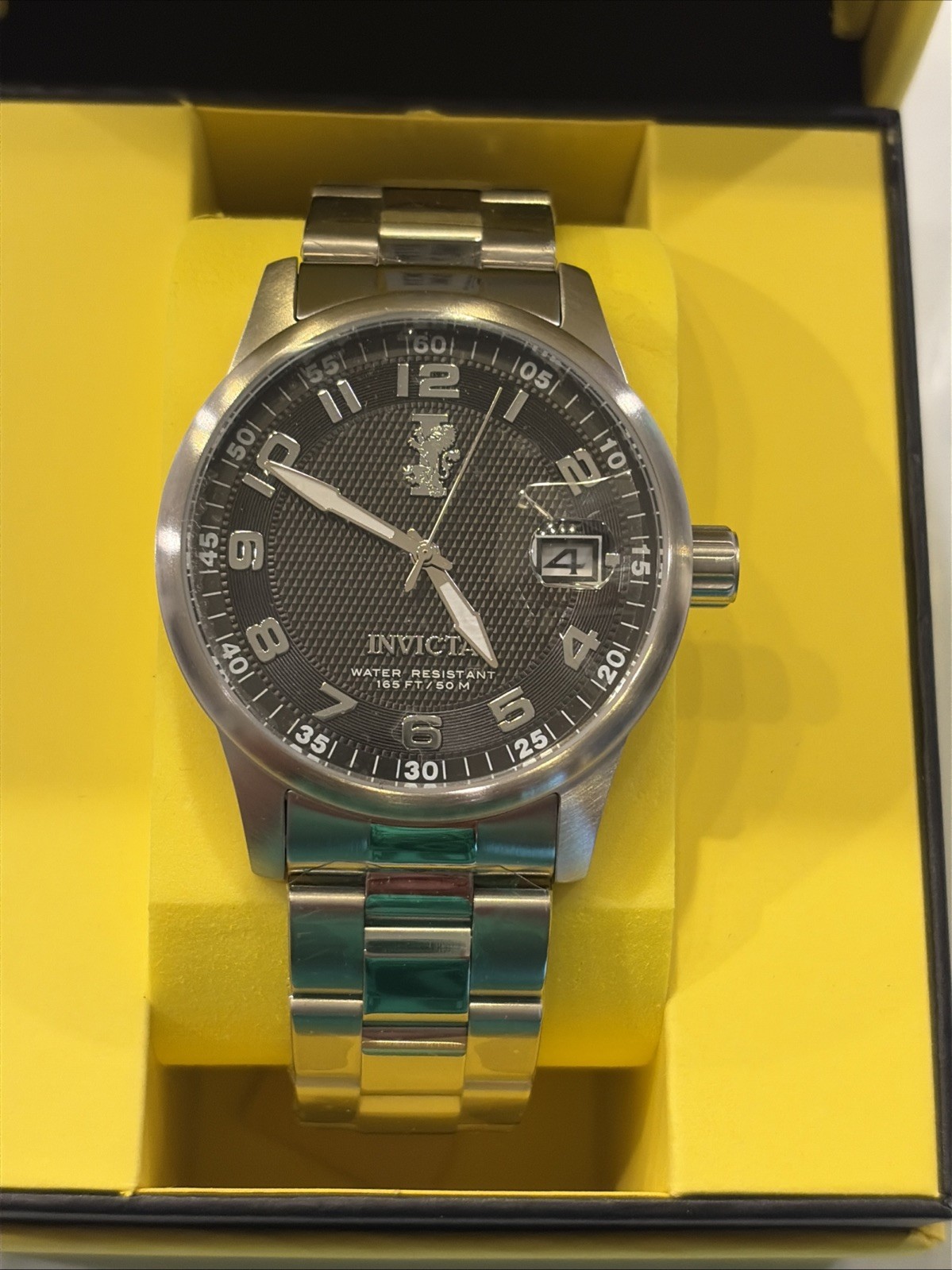 Invicta 15258 Men's Quartz 44mm Watch Stainless Steel 50M WR New Battery Invicta 15258 Men's Quartz 44mm Watch Stainless Steel 50M WR New Battery
