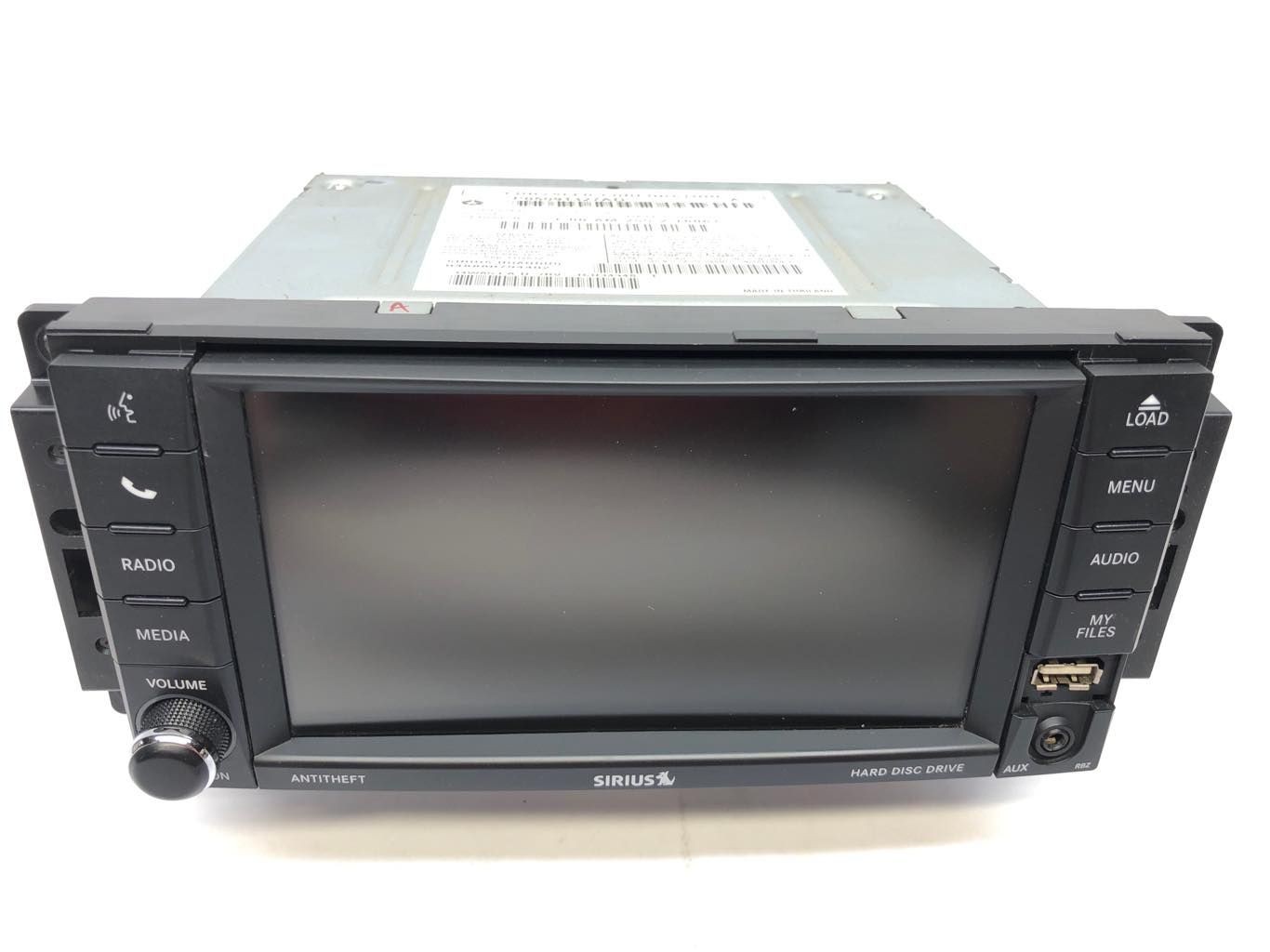 2012 - 2020 Dodge Grand Caravan RBZ UConnect CD DVD Display Screen OEM 5091327AD 2012 - 2020 Dodge Grand Caravan RBZ UConnect CD DVD Display Screen OEM 5091327AD