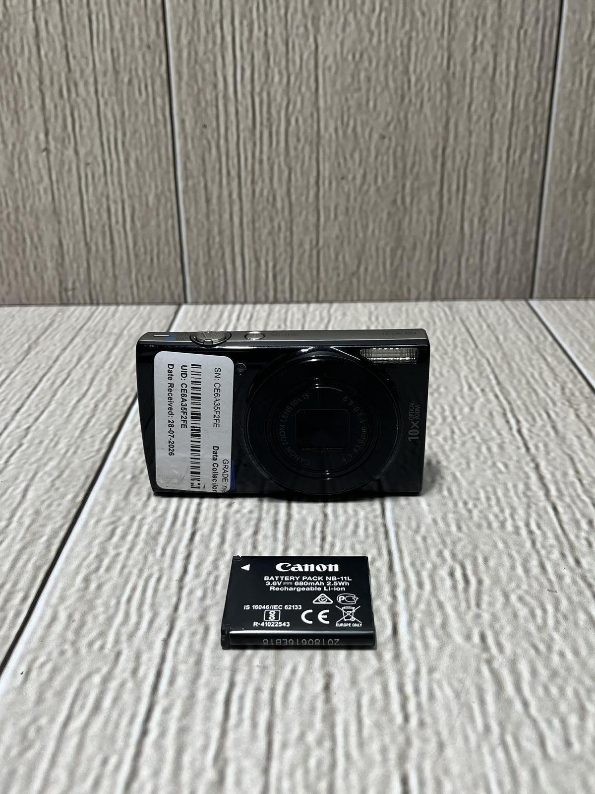 Canon PowerShot ELPH 190 IS Camera 10x Zoom
