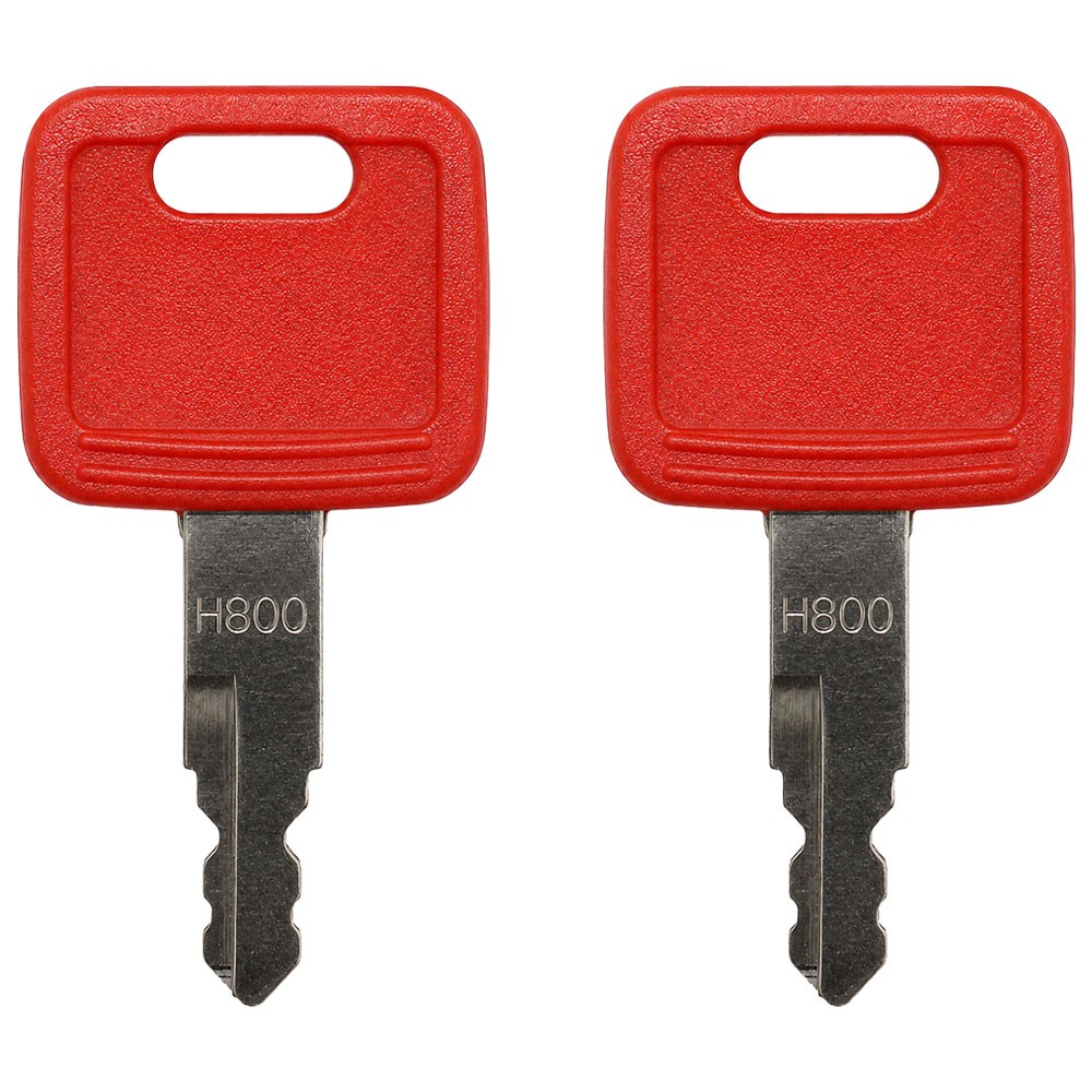 Qty. 2: Key(s) Fits Case Replaces H800