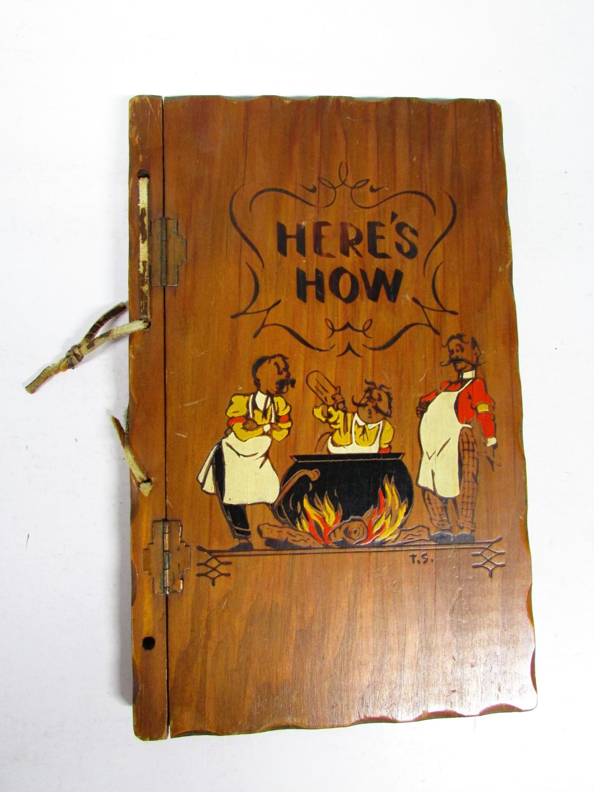 Here\'s How, 1941 Mixed drink wood covers Here\'s How, 1941 Mixed drink wood covers