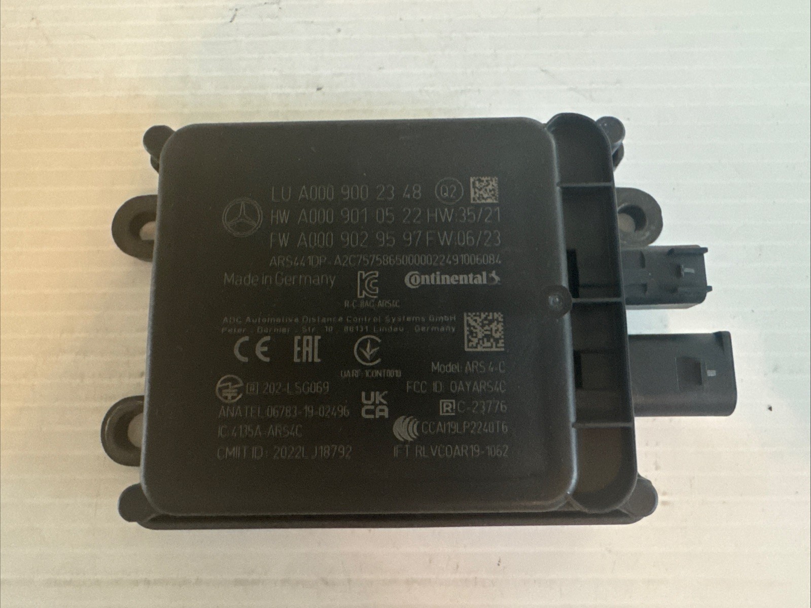 2015 - 2026 Mercedes-Benz C300 Front Control Unit 000-900-23-48-64 OEM K0186