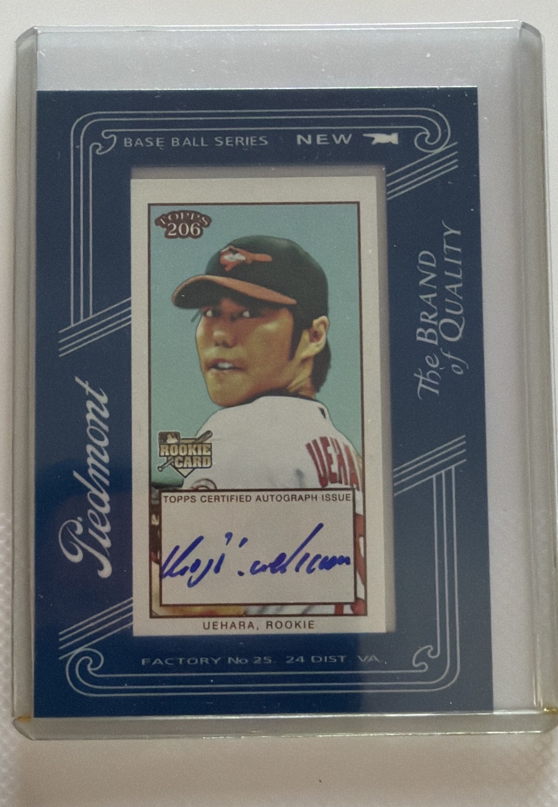 2009 Topps 206 - Framed Mini Autographs Koji Uehara #FMA-2 (AU, RC) 2009 Topps 206 - Framed Mini Autographs Koji Uehara #FMA-2 (AU, RC)