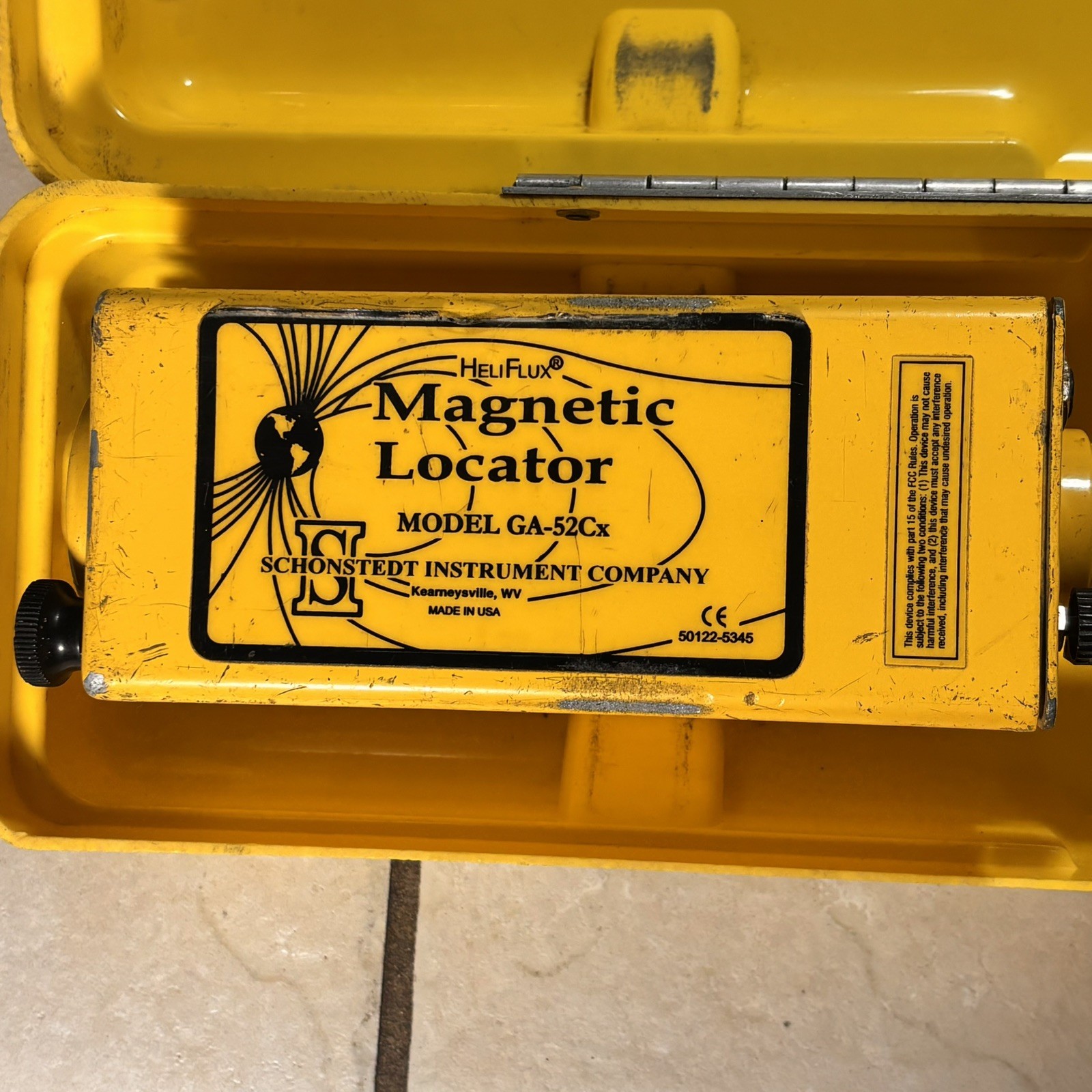 Schonstedt HeliFlux Magnetic Locator GA-52Cx Model GA-52Cx Locator Metal Locator
