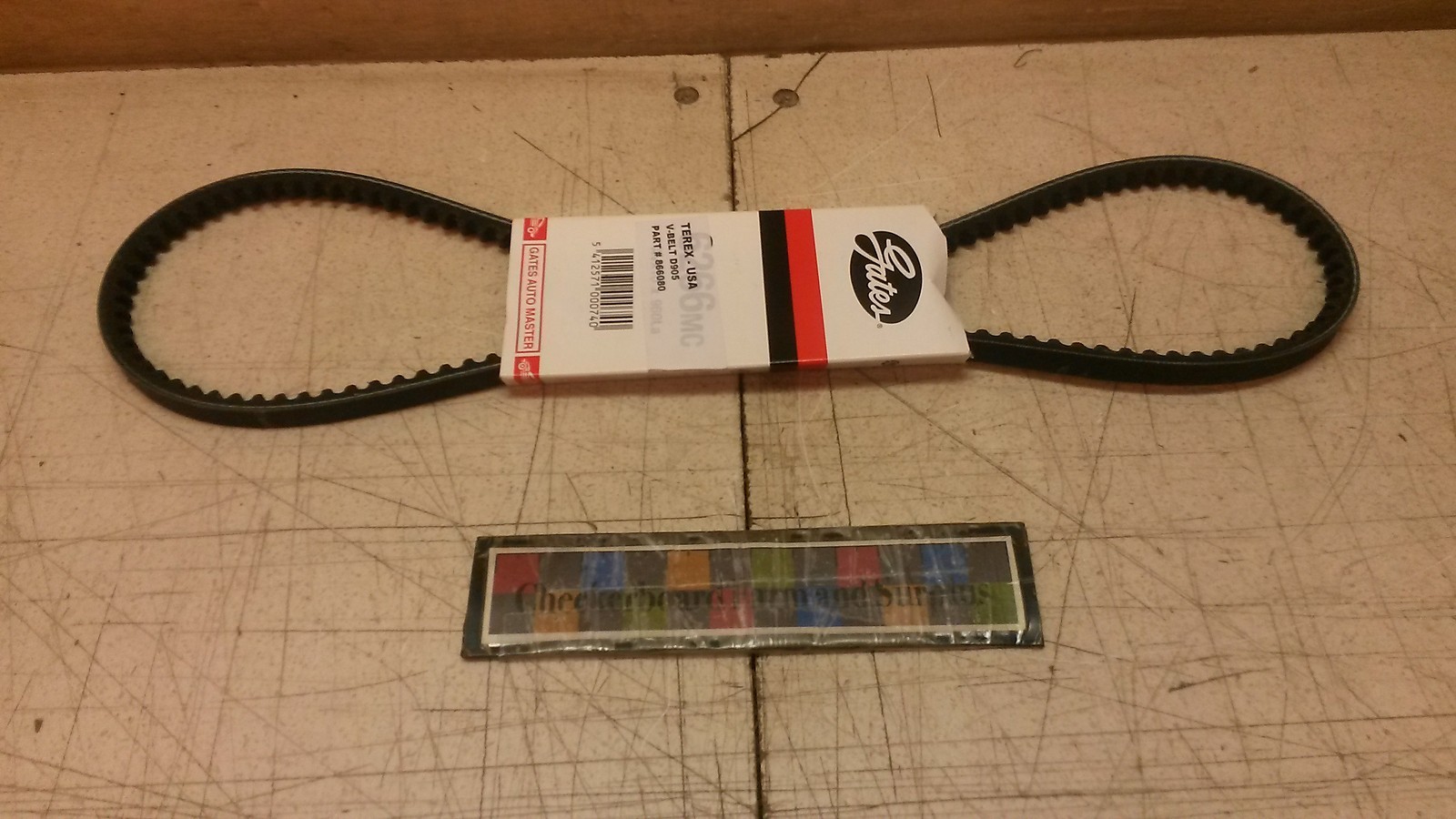 NOS Gates V-Belt 6266MC Terex 866080 839209 for Kubota D-905 Bando FM-37.6