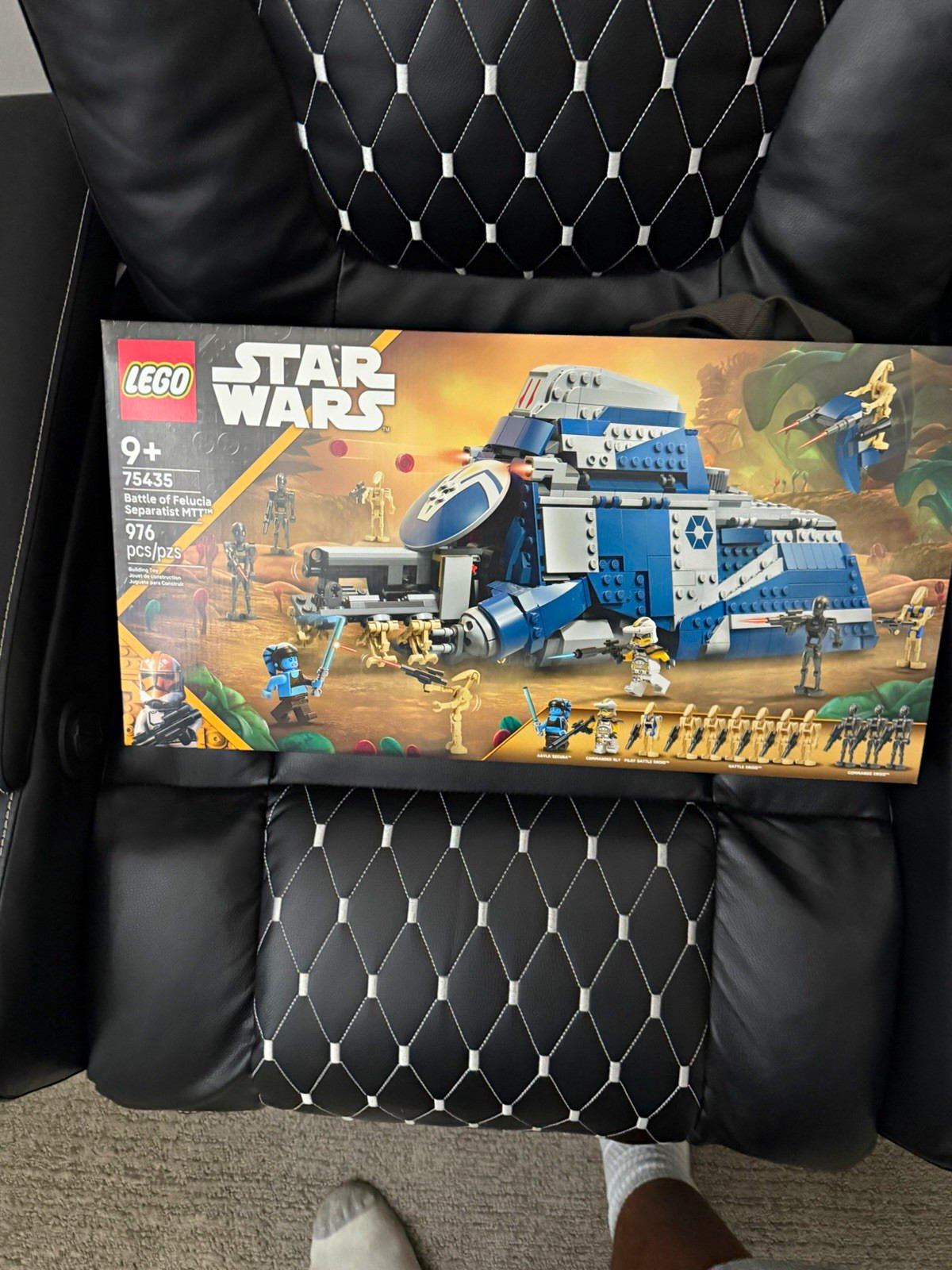 LEGO Star Wars Clone Wars Battle of Felucia Separatist MTT 75435 976pcs 9+