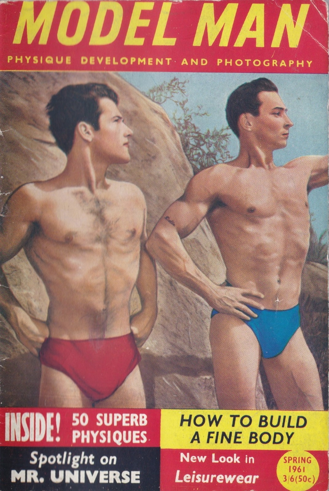 Vintage magazine - MODEL MAN - Spring 1961 - Gay interest