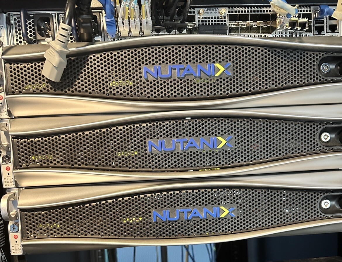 NUTANIX 3 node cluster NX-3155G-G7, with Intel Xeon Processor 4215R NUTANIX 3 node cluster NX-3155G-G7, with Intel Xeon Processor 4215R