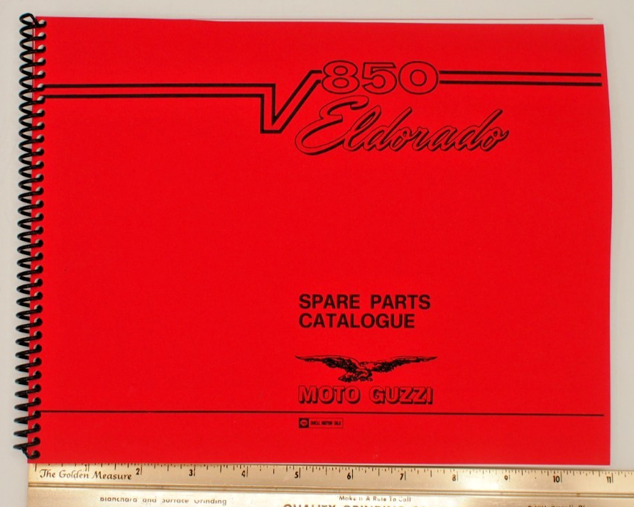 Moto Guzzi 850 Eldorado Spare Parts Catalogue #401