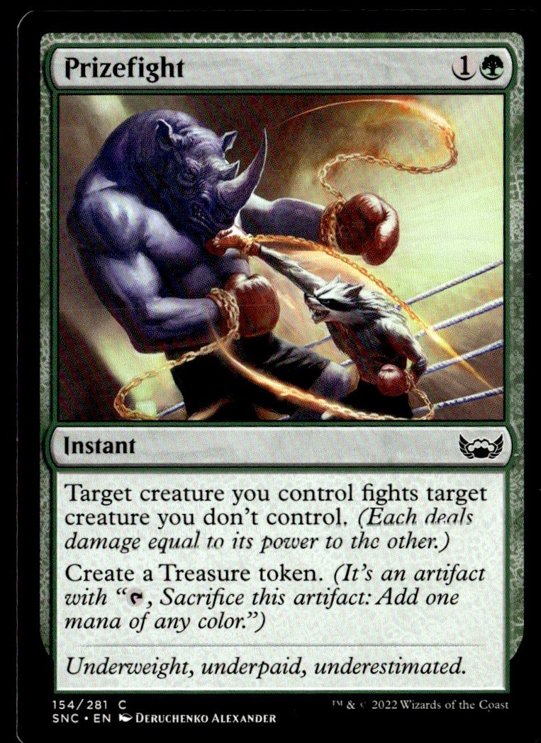 2022 Streets of New Capenna Prizefight Expansion/Common #154 2022 Streets of New Capenna Prizefight Expansion/Common #154