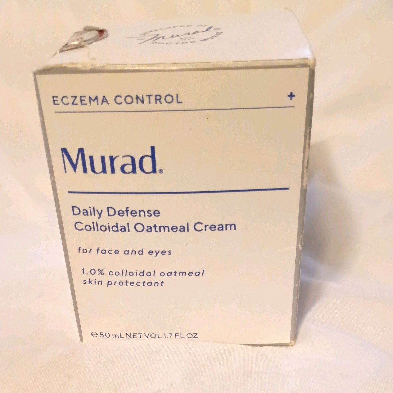 Murad Daily Defense Colloidal Oatmeal Cream New In Box 1.7oz / 50mL READ NEW Murad Daily Defense Colloidal Oatmeal Cream New In Box 1.7oz / 50mL READ NEW