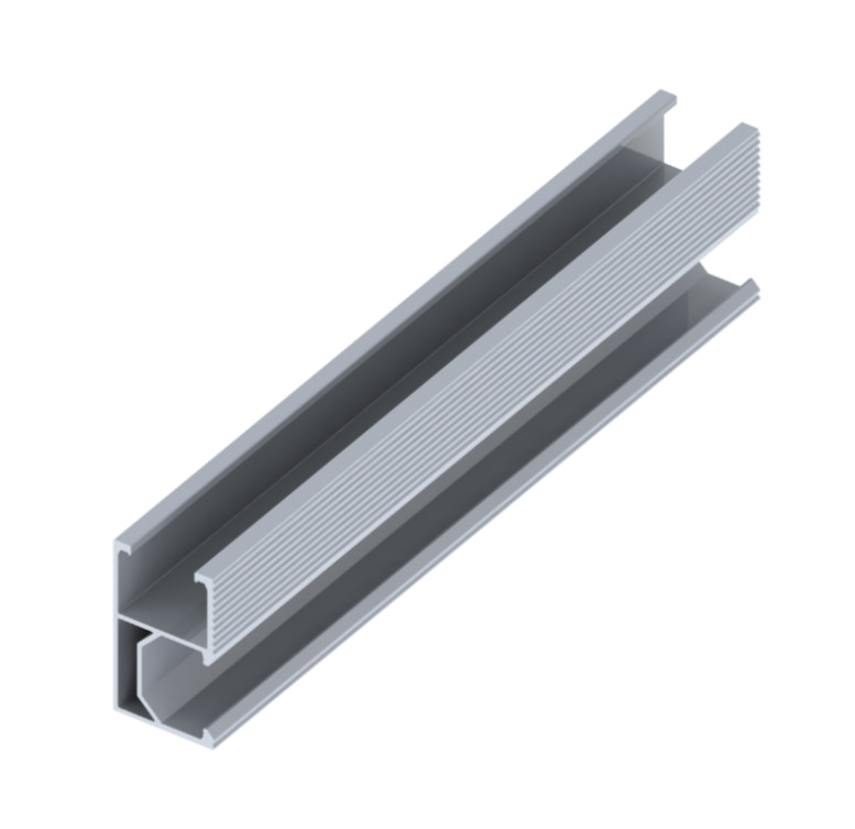 8 Pack Solar Panel Mounting Rail 90in Aluminum Roof Racking UL Certified Silver