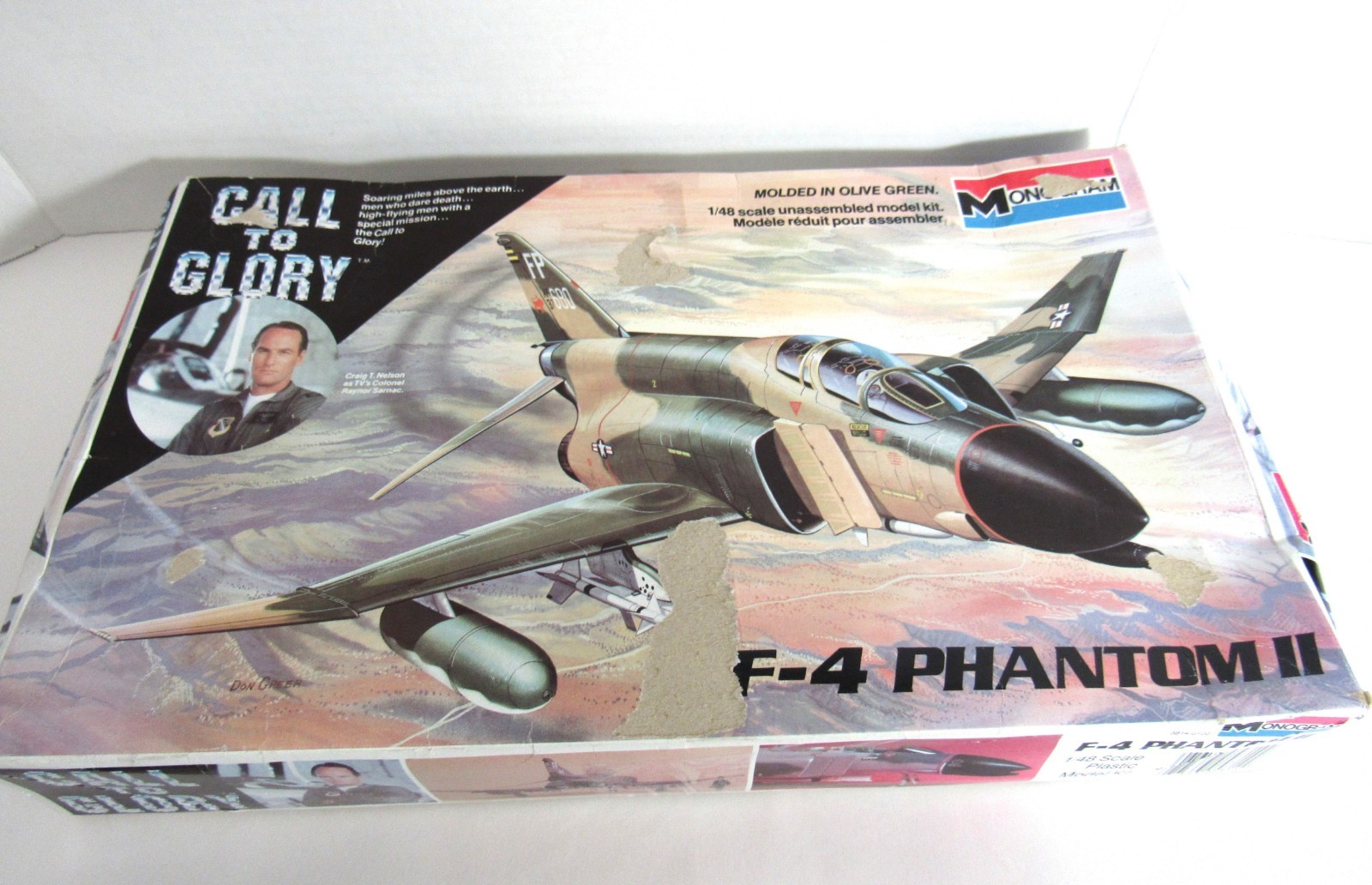 Monogram 1/48 Call To Glory F-4 Phantom II Plastic Model Kit #5814 Monogram 1/48 Call To Glory F-4 Phantom II Plastic Model Kit #5814