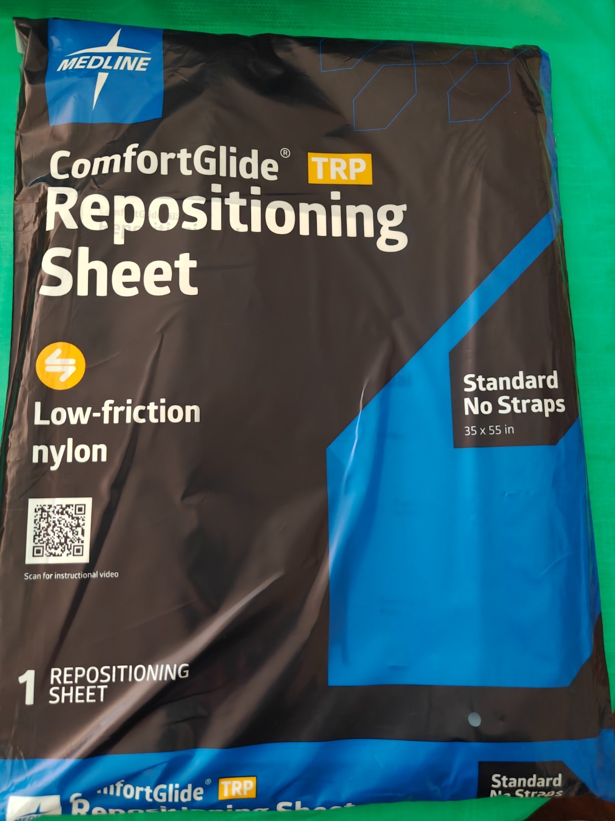 NEW Medline Comfort Glide TRP Repositioning Sheet 35x55 Standard sealed pkg