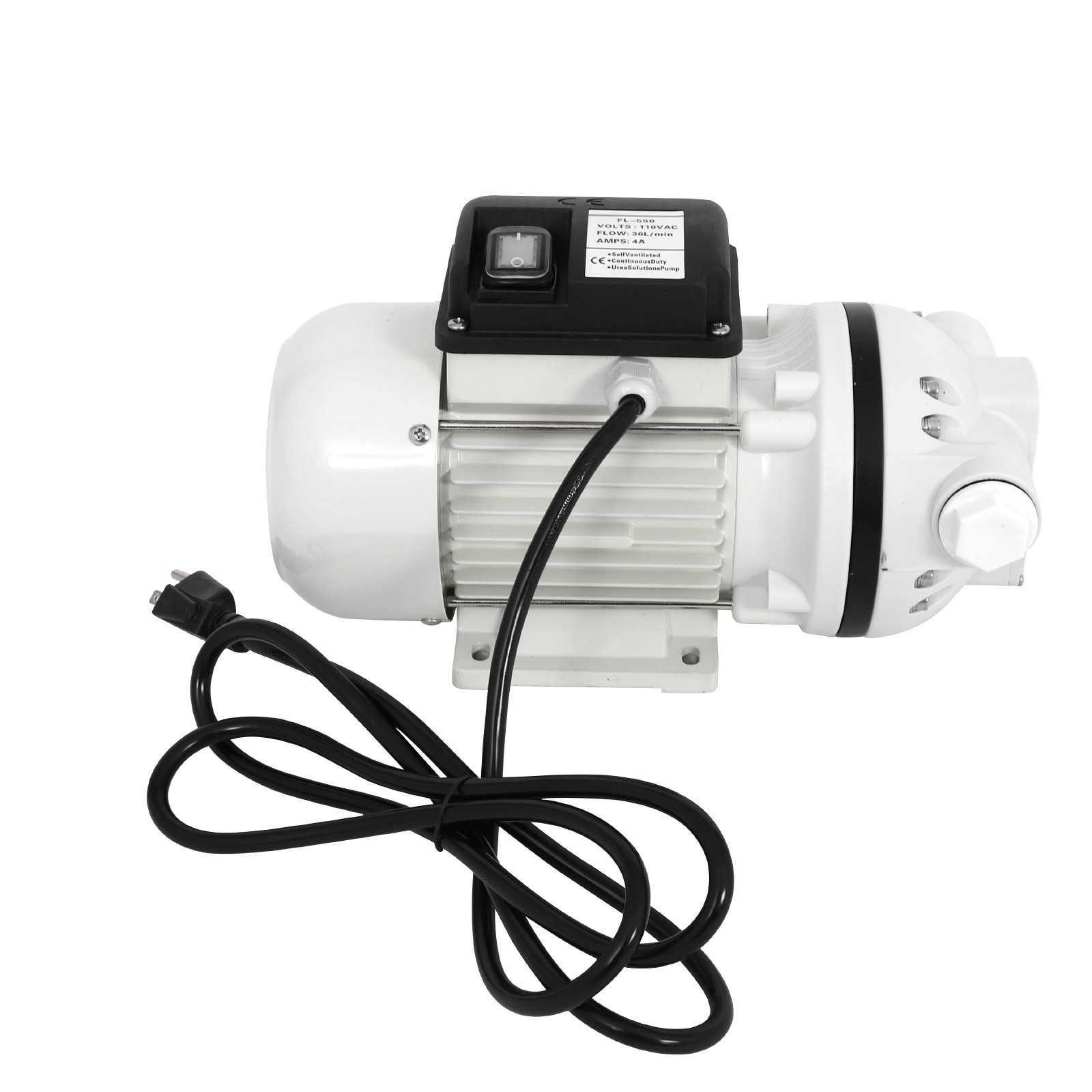 110V-120V AC Self-Priming DEF Transfer Pump Electrical Diaphragm Pump 10.6 GPM 110V-120V AC Self-Priming DEF Transfer Pump Electrical Diaphragm Pump 10.6 GPM