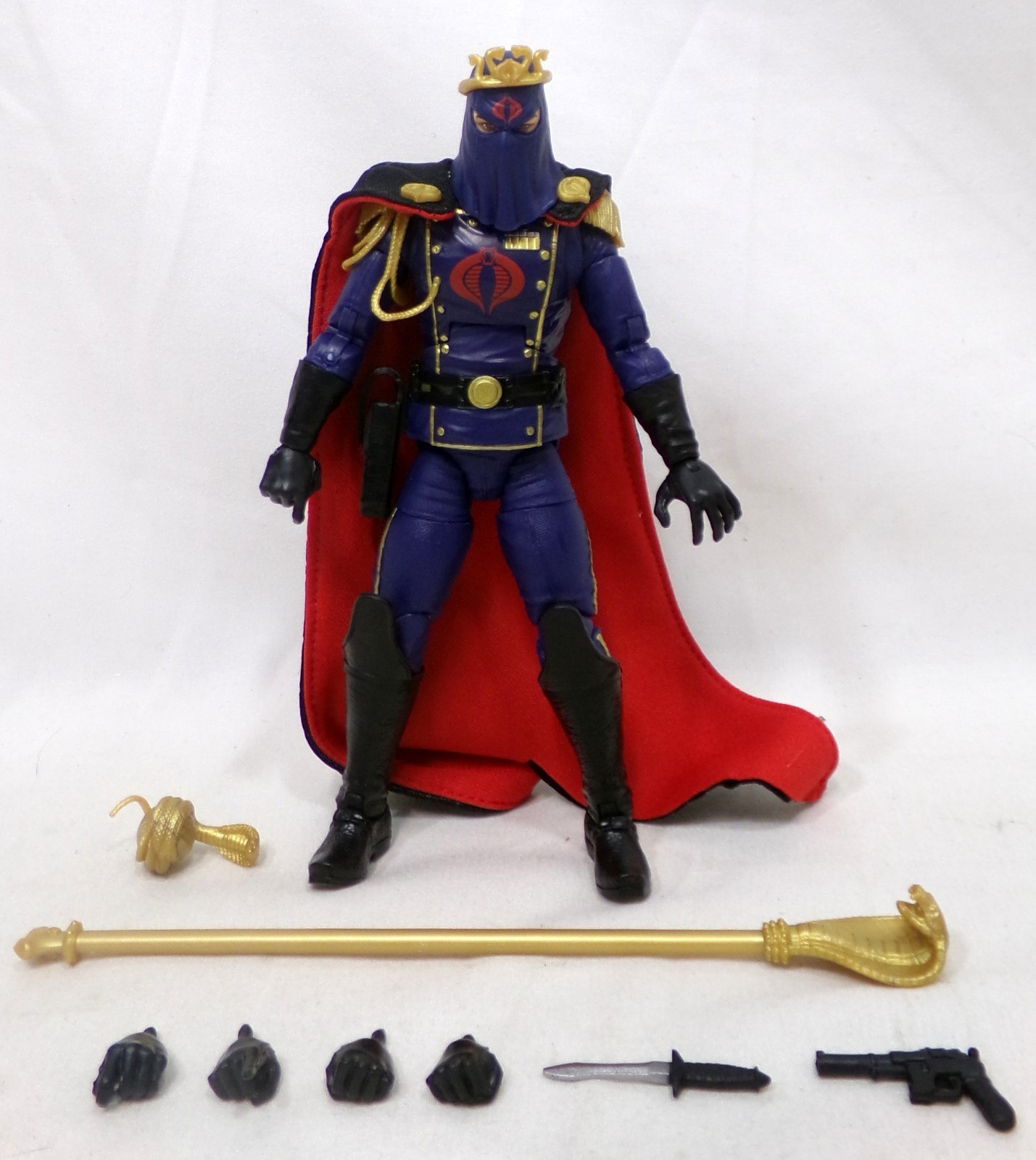 GI Joe Classified Series #221 Cobra Commander in Dress Uniform 6