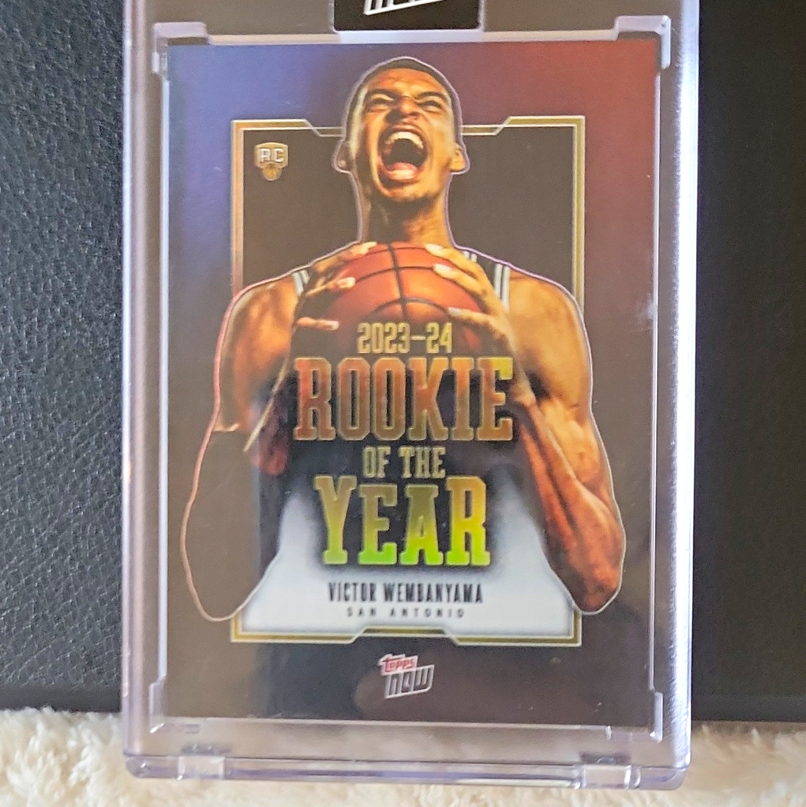Topps 2023-24 Topps Now Victor Wembanyama Rookie of the Year RC VW-6 /113777