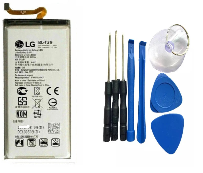 New OEM Original LG G7 ThinQ G710 G710VM Q7+Plus Q610TA LMQ610 BL-T39 Battery New OEM Original LG G7 ThinQ G710 G710VM Q7+Plus Q610TA LMQ610 BL-T39 Battery