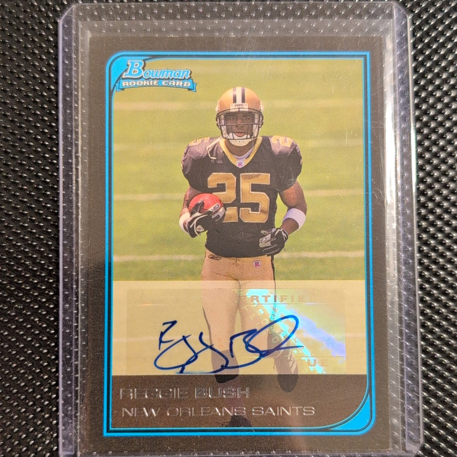 2006 Bowman Reggie Bush #111 Rookie Autographs Auto /199 New Orleans Saints