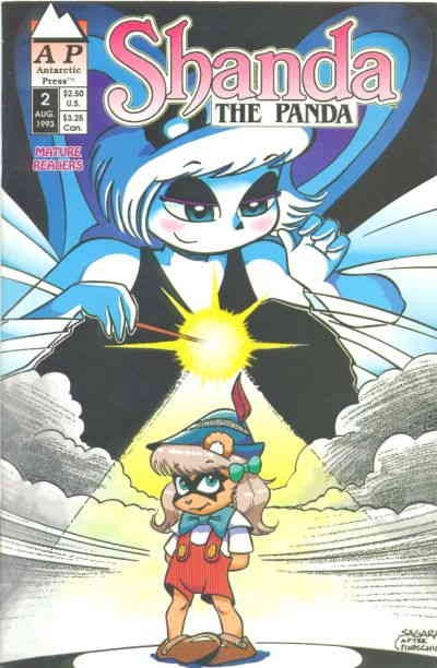 Shanda the Panda (2nd Series) #2 FN; Antarctic | Print Run: 1,900 Pinocchio Trib