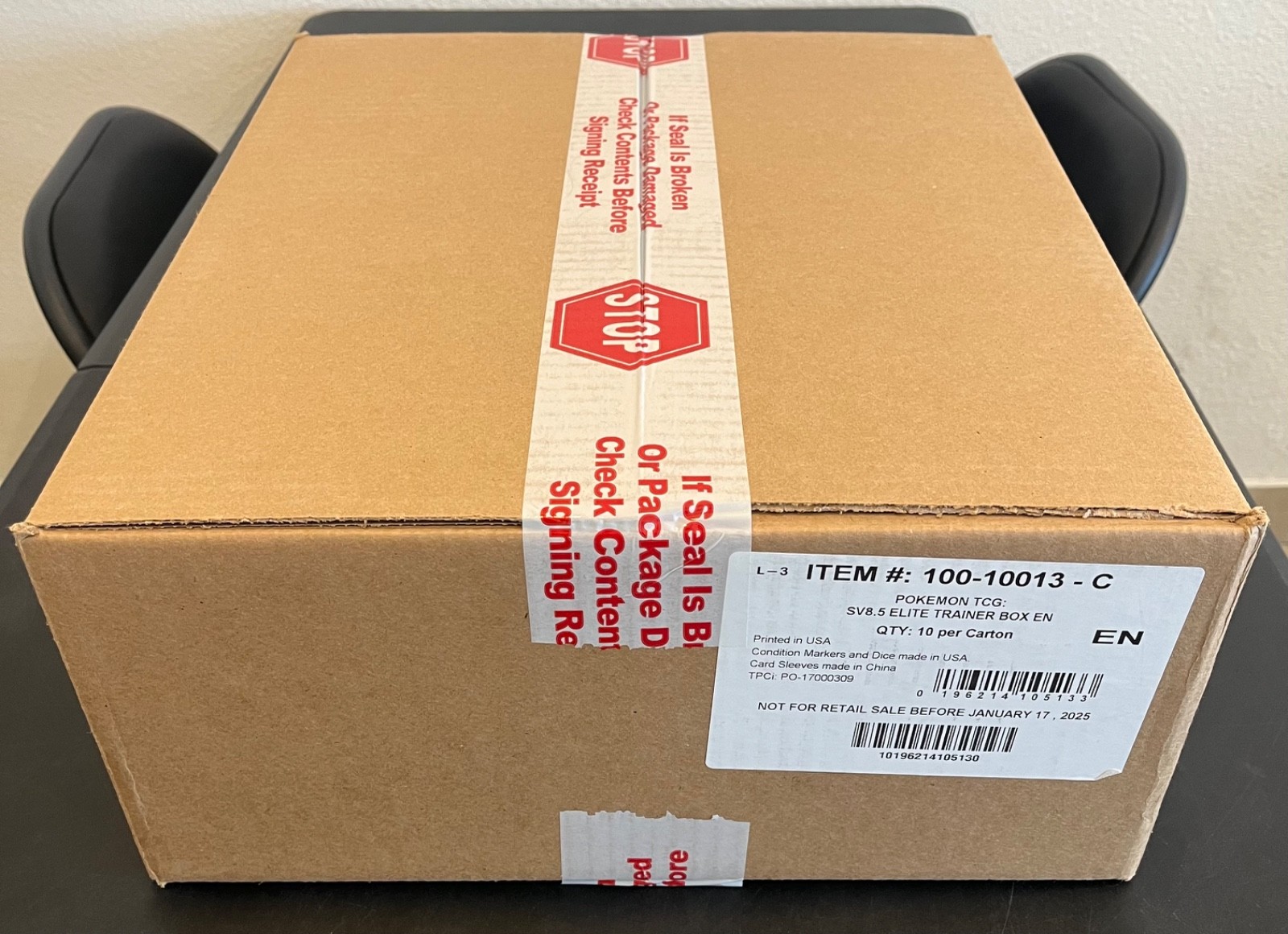 2025 Pokemon Prismatic Evolutions SV8.5 English Sealed ETB Case (10 ETBs/case) 2025 Pokemon Prismatic Evolutions SV8.5 English Sealed ETB Case (10 ETBs/case)